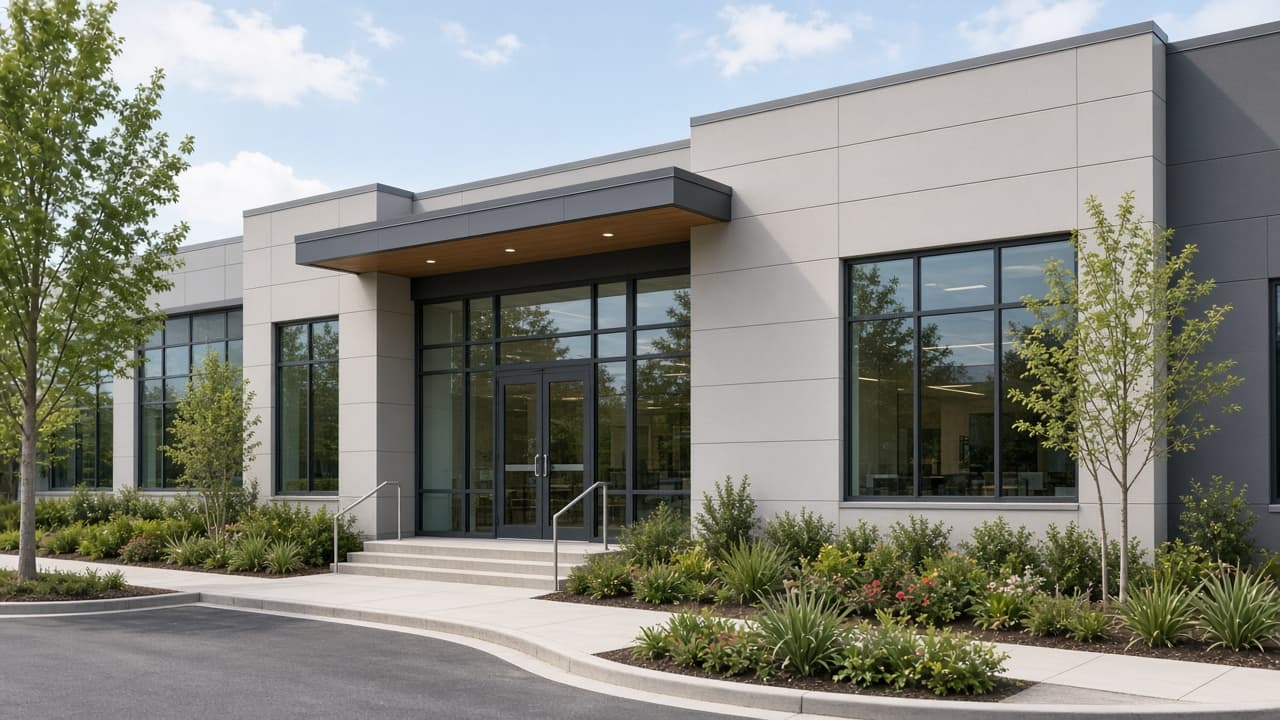 Medical office and healthcare commercial building