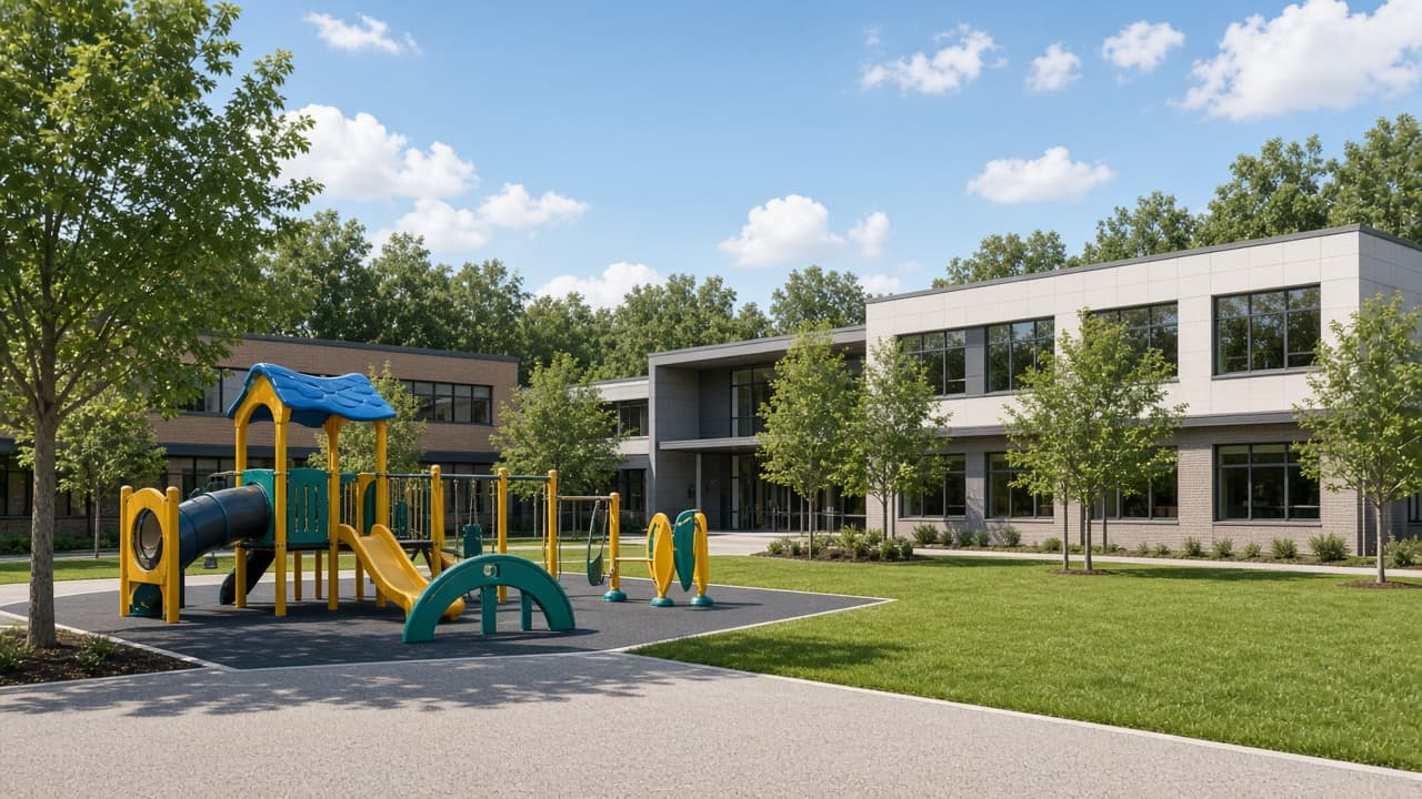 Educational school public facility