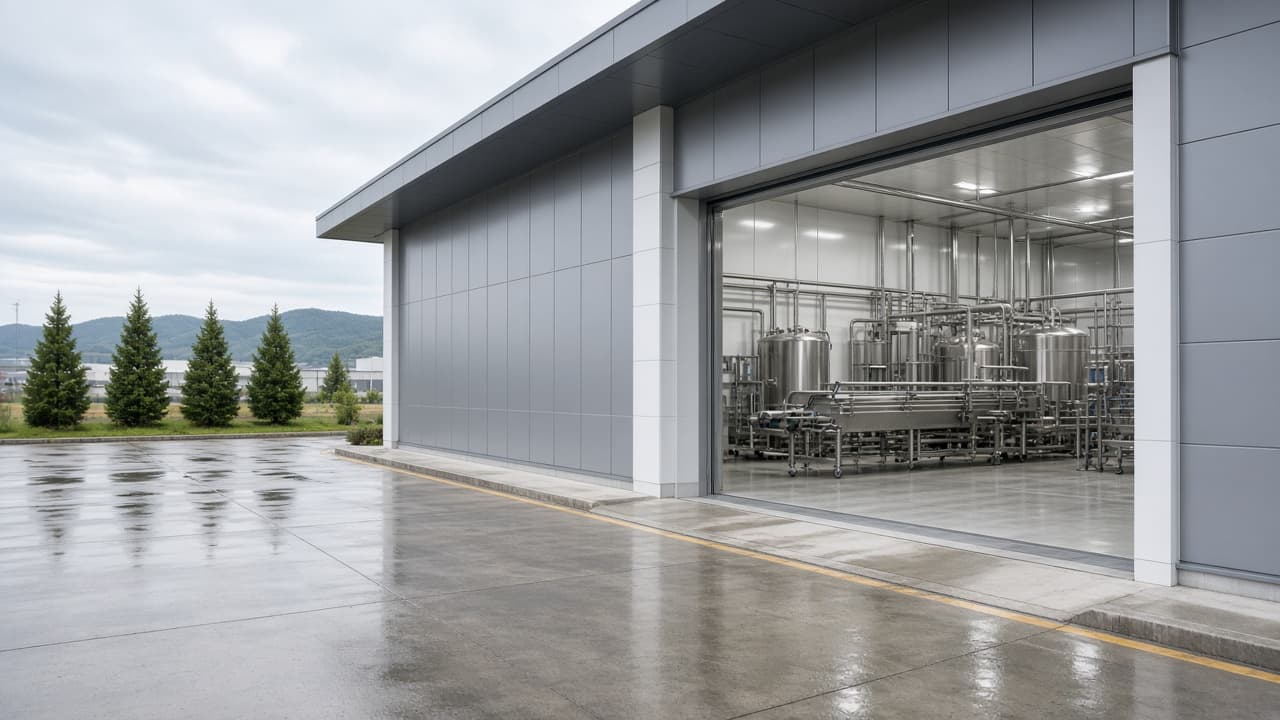 Food and beverage industrial facility