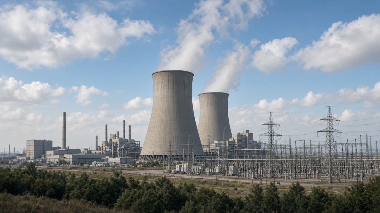 Power generation industrial facility