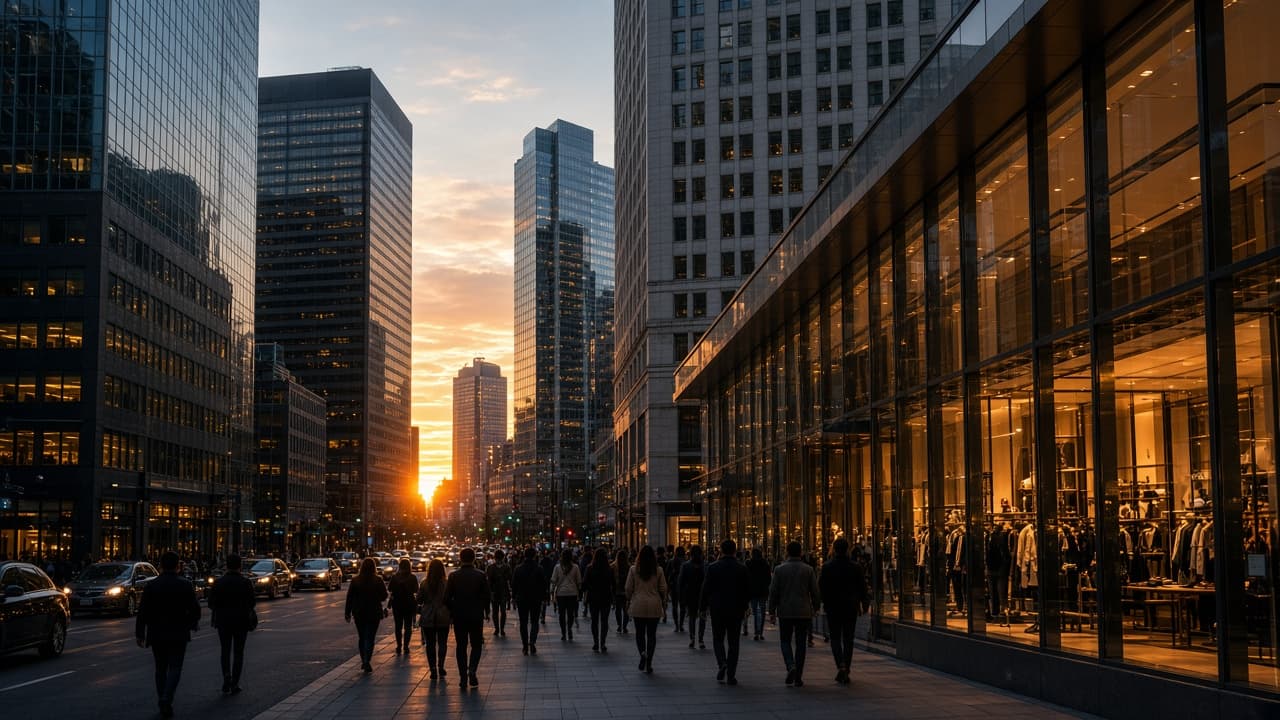 Commercial streetscape for general construction commercial projects